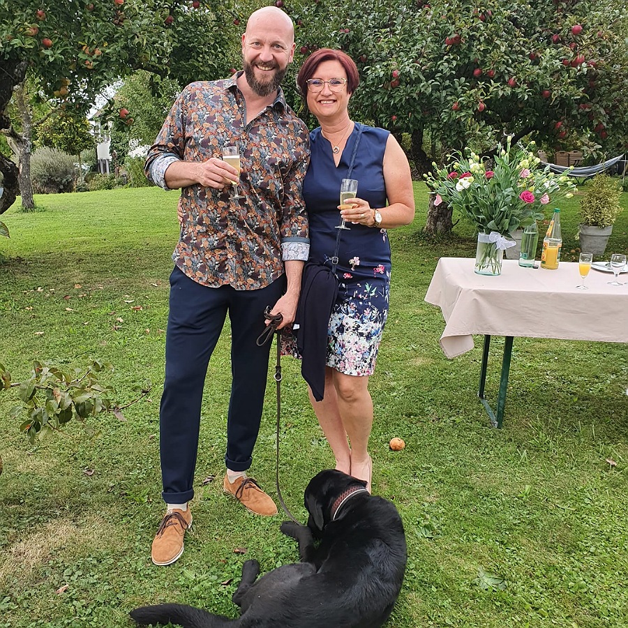 Mein Jahresrückblick 2022: Mein Mann Olli ist zusammen mit meinem Hund mein Lebensmittelpunkt, meine Stütze und Ratgeber.